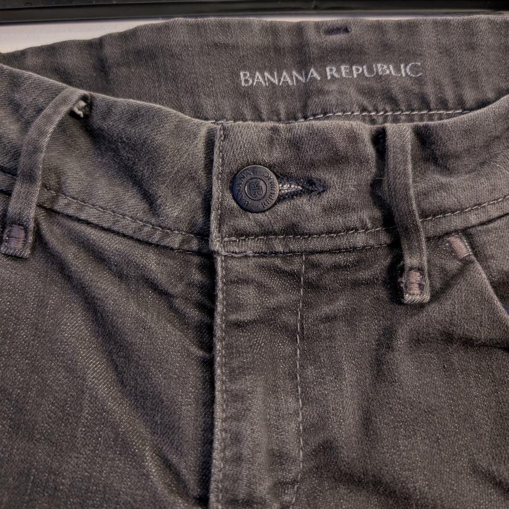Banana Republic Charcoal Jeans
